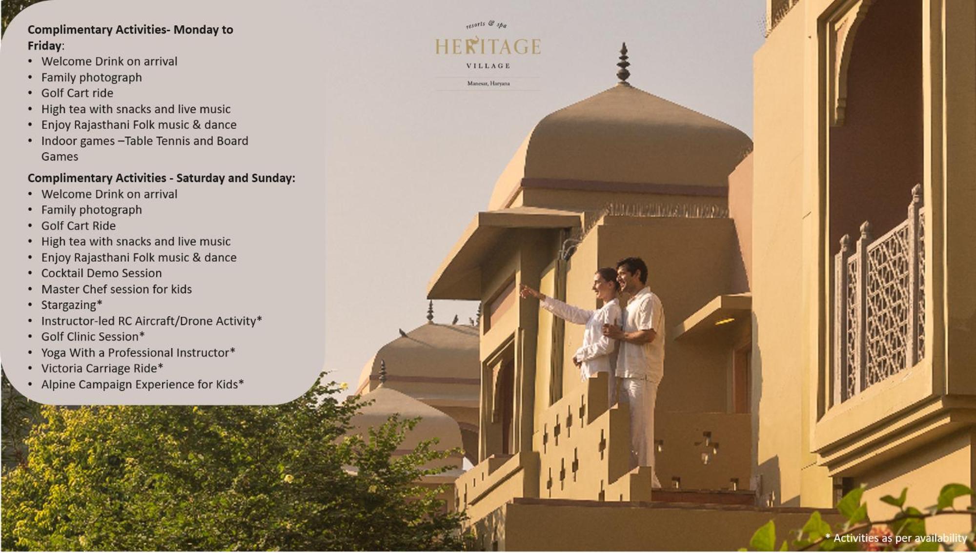 Heritage Village Resort & Spa Manesar-คูร์เคาน์ ภายนอก รูปภาพ