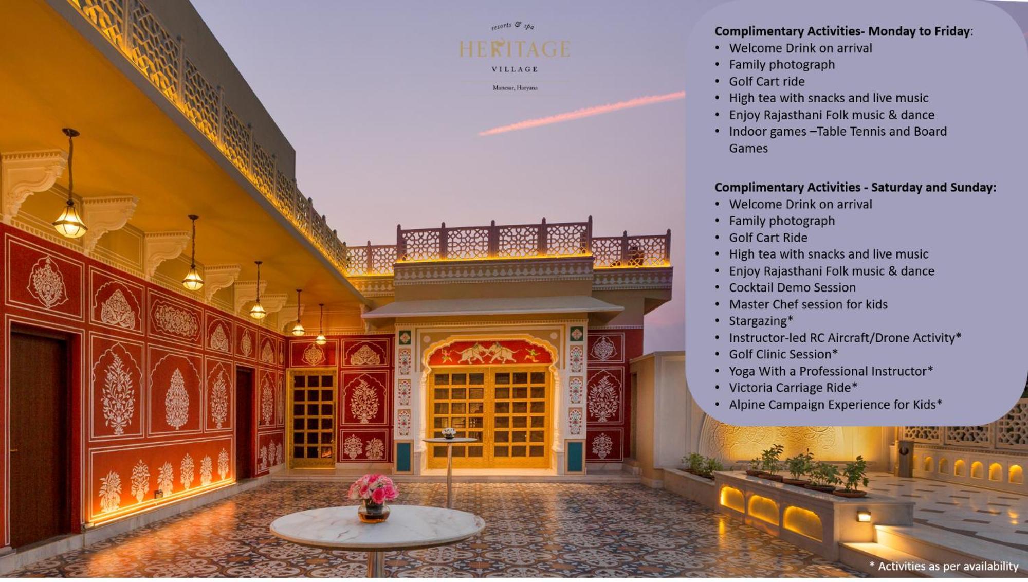 Heritage Village Resort & Spa Manesar-คูร์เคาน์ ภายนอก รูปภาพ